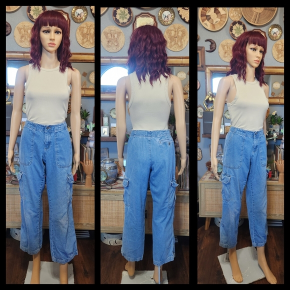 Vintage Denim - Awesome VTG Liz Wear Cargo Pants